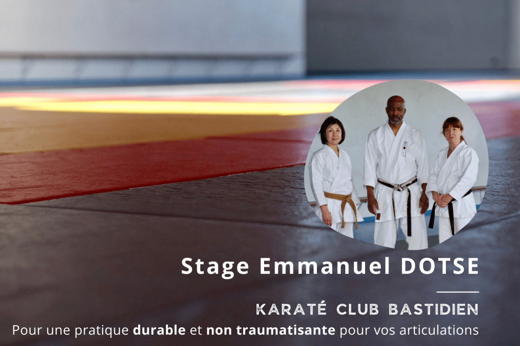 Emmanuel DOTSE au Karaté Club&nbsp;Bastidien